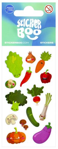 Gemüse Aufkleber-Set