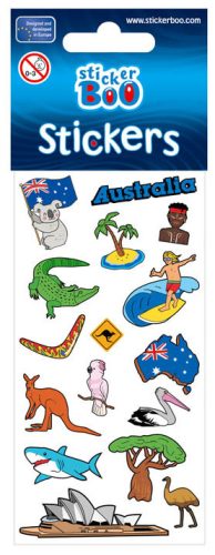 Reise Australien Aufkleber Set