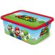 Super Mario Kunststoff Aufbewahrungsbox 13 L