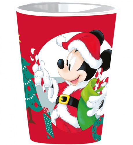 Disney Minnie and Mickey Weihnachten Glas, Kunststoff 260 ml