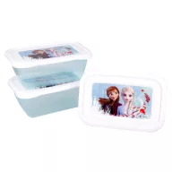 Disney Eiskönigin Blue Forest Kunststoff-Lunchbox 3er Set