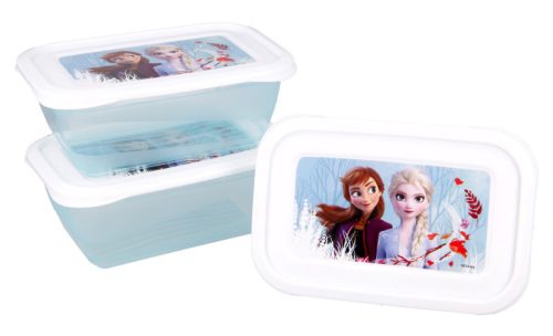 Disney Eiskönigin Blue Forest Kunststoff-Lunchbox 3er Set
