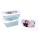 Disney Eiskönigin Blue Forest Kunststoff-Lunchbox 3er Set