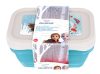 Disney Eiskönigin Blue Forest Kunststoff-Lunchbox 3er Set