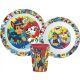 Paw Patrol Essgeschirr, micro Plastikset, mit Becher 260 ml