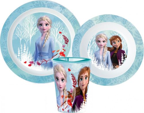 Disney Eiskönigin essgeschirr, mikroplastik set, mit becher 260 ml