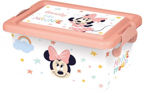 Disney Minnie Aufbewahrungsbox aus Kunststoff 3 7 L