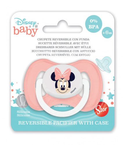 Disney Minnie wendbar Baby mit Schnulleretui