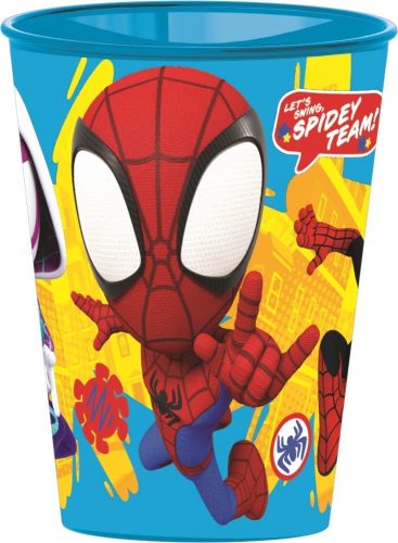 Spiderman Glas, Kunststoff 260 ml