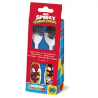 Spiderman Spidey Friends Metallbesteckset - 2-teilig