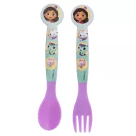   Gabby's Dollhouse Wonderland Kunststoff-Besteckset - 2-teilig