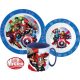 Avengers Geschirrset, Mikrokunststoff-Set mit Tasse 350 ml