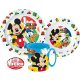 Disney Mickey Essgeschirr, micro Plastikset mit Tasse 350 ml