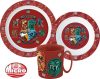 Harry Potter Essgeschirr, micro Plastikset mit Tasse 350 ml