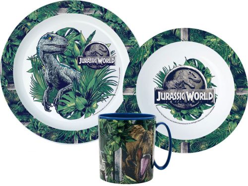 Jurassic World Essgeschirr, micro Plastikset