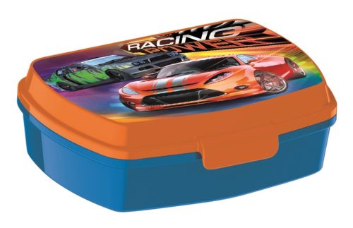 Racing Power funny Brotdose aus Kunststoff