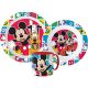 Disney Mickey Better Together Essgeschirr, Micro Plastikset mit Tasse 265 ml