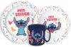 Disney Lilo und Stitch Palms Essgeschirr, micro Plastikset mit Tasse 265 ml