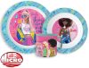 Barbie Essgeschirr, micro Plastikset mit Tasse 265 ml