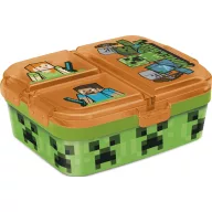 Minecraft Battle vielseitiges Lunchpaket, Brotdose XL