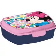   Disney Minnie Feel Good Gepunktete lustige Plastik-Sandwichbox
