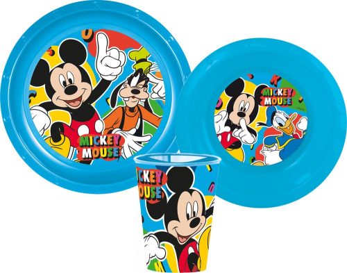 Disney Mickey Essgeschirr, Plastikset
