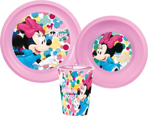 Disney Minnie Essgeschirr, Plastikset