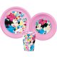 Disney Minnie Essgeschirr, Plastikset