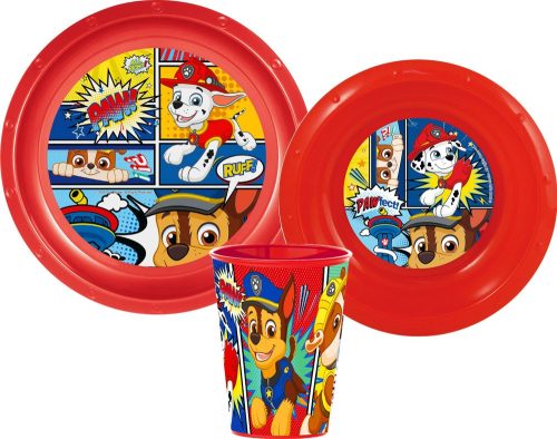 Paw Patrol Essgeschirr, Plastikset