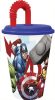 Avengers Rolling Thunder Strohhalmbecher, Kunststoff 430 ml