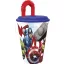 Avengers Rolling Thunder Strohhalmbecher, Kunststoff 430 ml