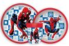 Spiderman Midnight Flyer rutschfestes Geschirrset, Mikrokunststoff-Set