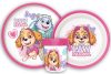 Paw Patrol Sketch rutschfeste Geschirrset, Micro-Kunststoff-Set