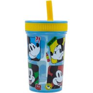 Disney Mickey  Fun-Tastic Silikon-Strohhalmbecher 420 ml
