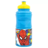   Spiderman Midnight Flyer Mond Trinkflasche, Sportflasche 380 ml