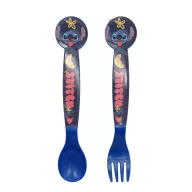   Disney Lilo und Stitch Palms Disney Lilo & Stitch Kunststoff Besteckset - 2-teilig