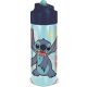 Disney Lilo und Stitch Palms Hydro tritan Kunststoff Trinkflasche mit Strohhalm 540 ml