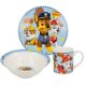 Paw Patrol Boy Icons Porzellan-Geschirrset in Geschenkkarton