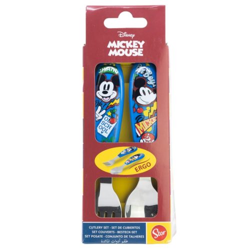 Disney Mickey  True Champions Metall-Ergonomie-Besteckset - 2-teilig