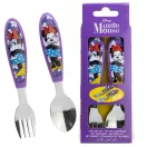 Disney Minnie  Sunshine ergonomisches Besteckset aus Metall - 2-teilig