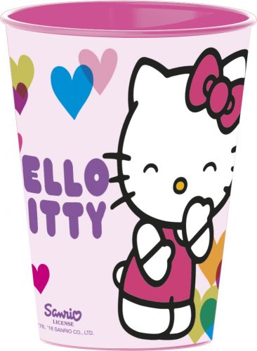 Hello Kitty Trinkglas Plastik 260 ml