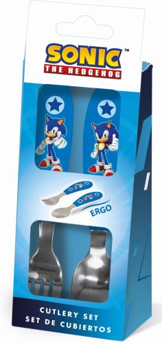 Sonic der Igel Speed Metall-Ergo-Besteckset - 2-teilig