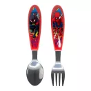 Spiderman Moving Target Metall ergonomisches Besteckset - 2-teilig
