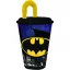 Batman Bat Signal Strohhalmbecher, Kunststoff, 430 ml