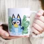 Bluey Leaves porzellan tasse 235 ml (8 oz) Geschenkbox