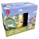Bluey Leaves porzellan tasse 235 ml (8 oz) Geschenkbox