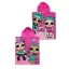 LOL Surprise! Pink Strandtuch-Poncho Baumwolle 50x115 cm