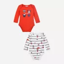 Disney Minnie  Baby-Body, Kombikleid 2-teiliges Set