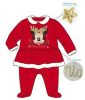 Disney Minnie  Weihnachts-Baby-Strampler, Pyjama 6-24 Monate