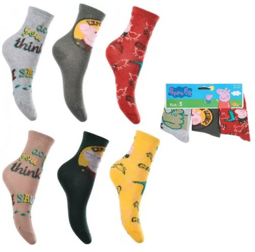 Peppa Wutz Kinder Socken 23-34